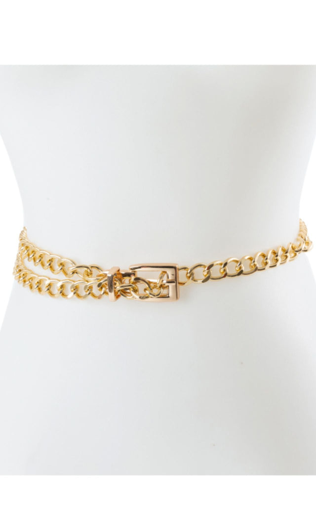 Classic Gold Chain Belt - Girl Hi Boutique